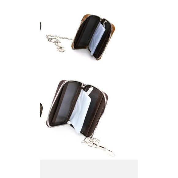 Brown Leather Wallet with Chain - Picture 13 of 13